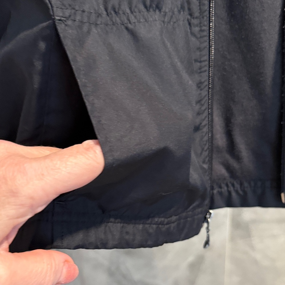 Adidas ESSENTIALS 3-STRIPES LIFESTYLE TRACK JACKET LINED WINDBREAKER SIZE S - Picture 7 of 11